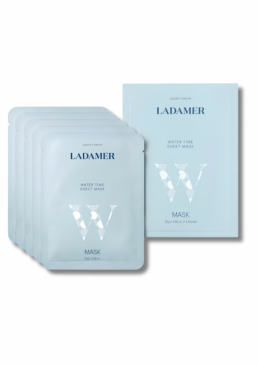 LADAMER Water Time Sheet Mask – 5 Pack