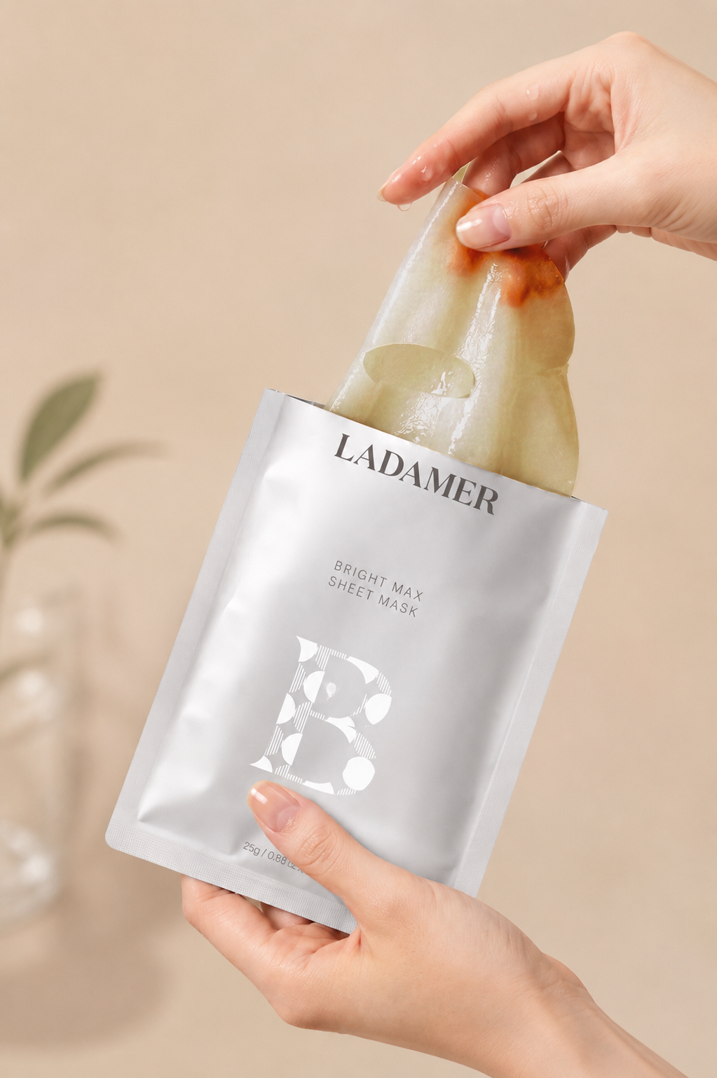 LADAMER Bright Max Sheet Mask – 5 Pack